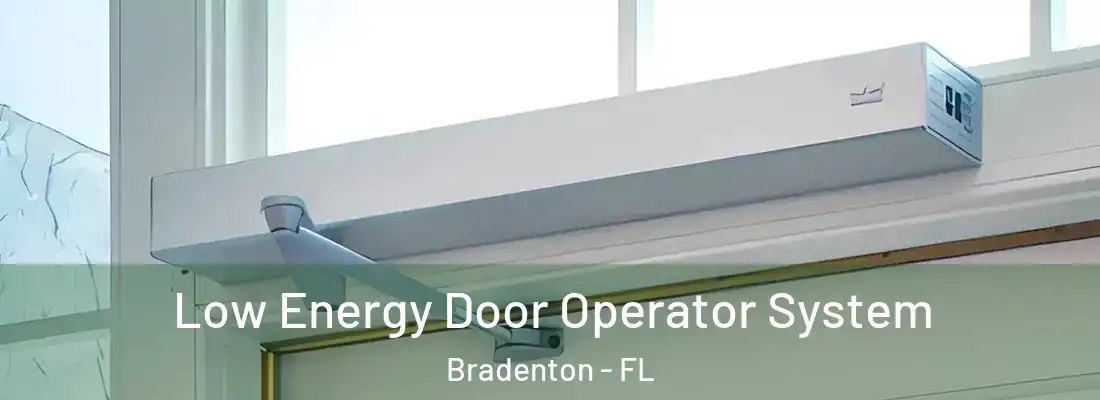  Low Energy Door Operator System Bradenton - FL
